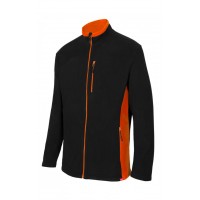 Chaqueta polar 201504-0-16 negro/naranja VELILLA