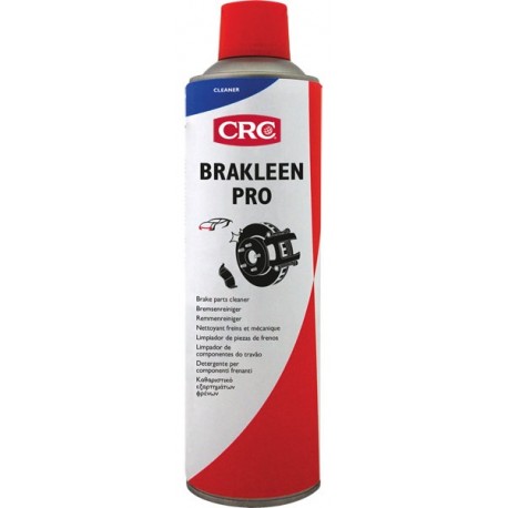 Limpiador de frenos spray BRAKLEEN PRO 500ml CRC