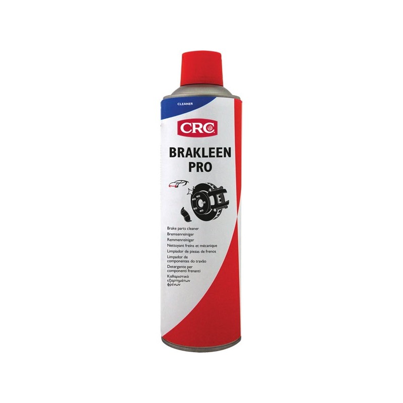 Limpiador de frenos spray BRAKLEEN PRO 500ml CRC - Ferretería Campollano