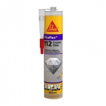 Sellador Sikaflex 112 Crystal Clear 290ml transparente SIKA