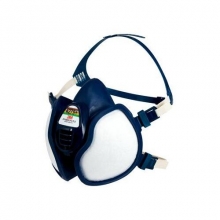 Media máscara filtros integrados 4279+ FFABEK1P3 R D mosca 3M