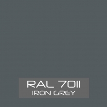 Pintura spray 400ml RAL7011 gris plata 64k 