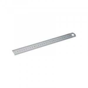 Regla milimetrada flexible 100 mm inox ACHA