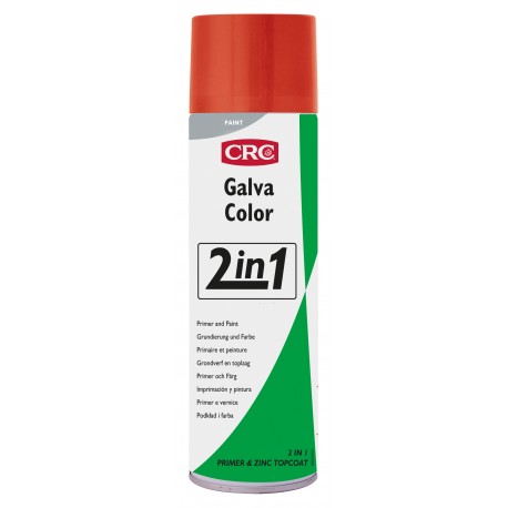 Imprimacion Galvacolor RAL 3000 rojo 500ml spray CRC