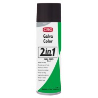 Imprimacion galvacolor RAL 9005 negro 500ml spray CRC