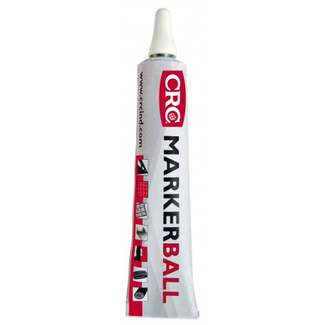 MARKER BALL blanco 50ml marcador de pintura permamente CRC