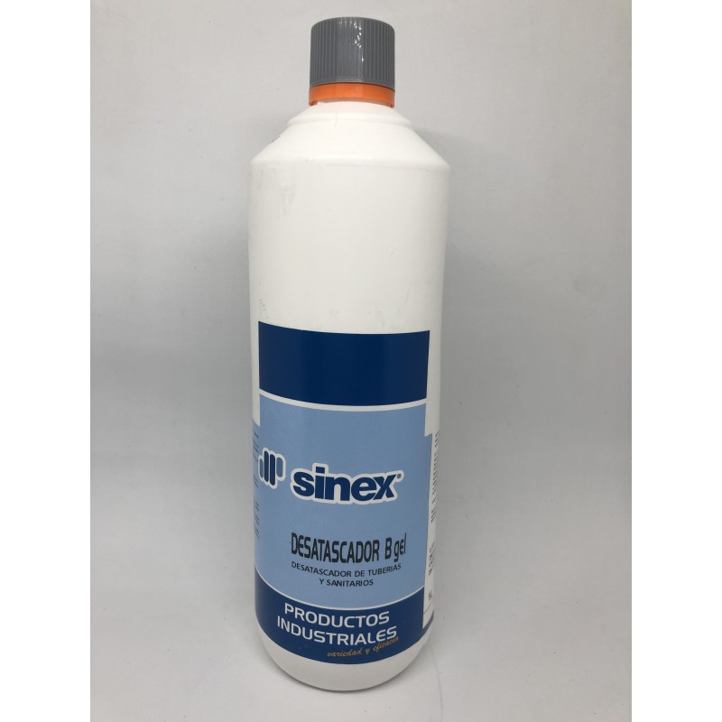 Desatascador C gel profesional 1 litro SINEX - Ferretería Campollano