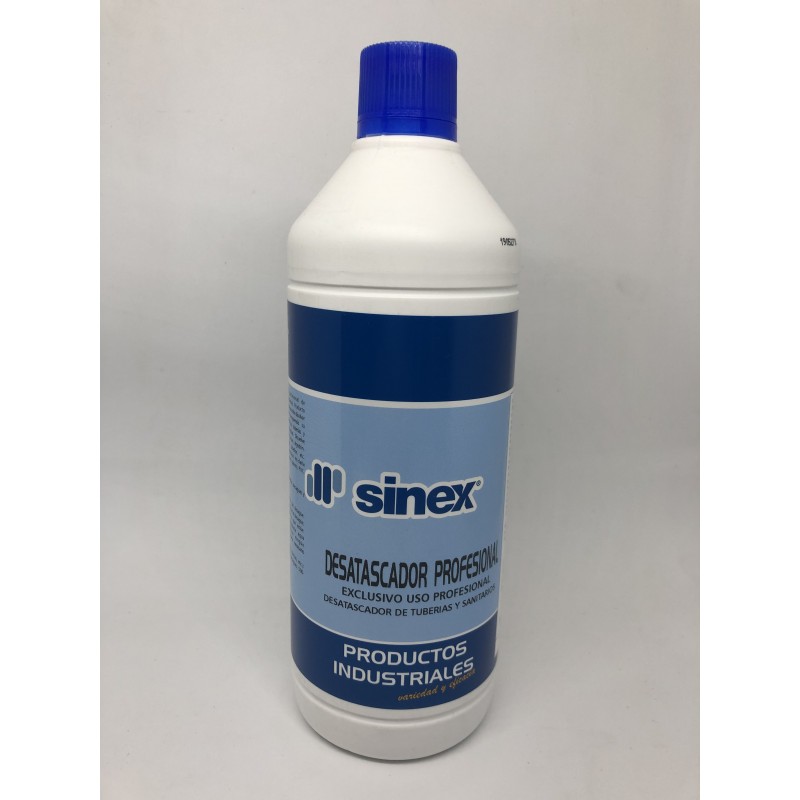 Desatascador C gel profesional 1 litro SINEX - Ferretería Campollano