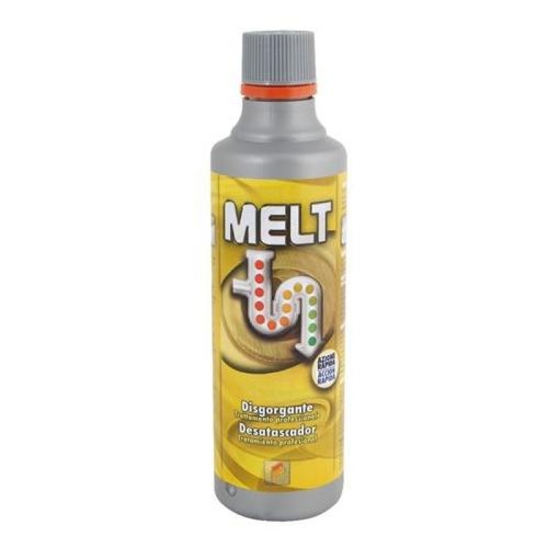 Desatascador profesional ácido sulfúrico 500ml 1 kg MELT