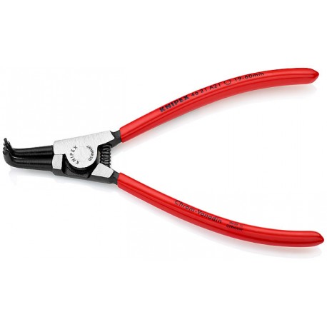 Alicates para arandelas exteriores curvo 85-140 KNIPEX