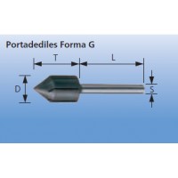 Porta dedil PCT0511G 5X11mm PFERD