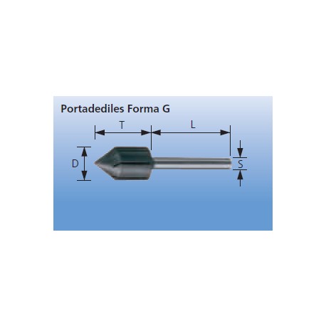 Porta dedil PCT0511G 5X11mm PFERD