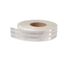 Cinta reflectante 25mx50mm blanca (norma 104-R) TARGET