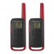 Par walkies TLKR-T62 8C 8 km de distancia MOTOROLA