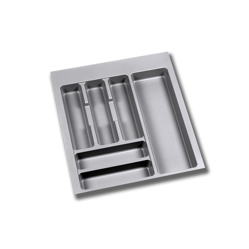 gris antracita Tablero: 16mm Plástico Cubertero para cajón de cocina Vertex/Concept 500 módulo 900 mm Emuca 
