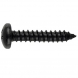 Tornillo DIN 7981 cincado negro 3,9x9,5mm  (500 unidades) CELO