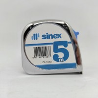 Flexometro 5mx19mm clip/freno SINEX
