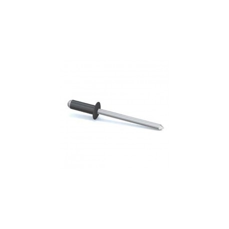 Remache aluminio negro 3.2x18mm    (500 unidades) BRALO