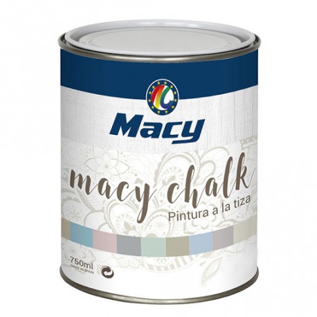 Pintura tiza macy-chalk  842 blanco tiza 750ml MACY
