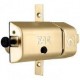 Cerrojo acorazado 546-RP/80 RK uve bombin 70mm dorado FAC