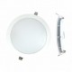 Downlight led empotrar Ø225mm 18W blanca 6000K eco 1450Lm SILVER