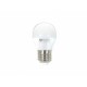 Bombilla led esferica mini E-27 5W calido 3000K G45 399Lm SILVER