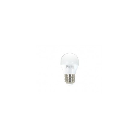 Bombilla led esferica mini E-27 5W calido 3000K G45 399Lm SILVER