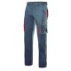 Pantalon stretch multibosillos 103024S 8-12 gris/rojo VELILLA