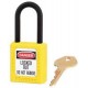 Candado aplicaciones dielectricas 406 amarillo 38x44x76x6mm MASTERLOCK