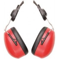 Protector auditivo PW47 rojo para casco Endurance PORTWEST
