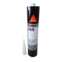 Adhesivo sikaflex-265 negro para pegado de lunas cartucho 30 (12 unidades) SIKA