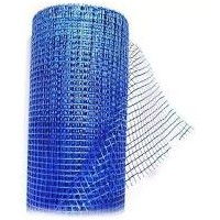Malla fibra azul 10x10x1000mm 50mt 