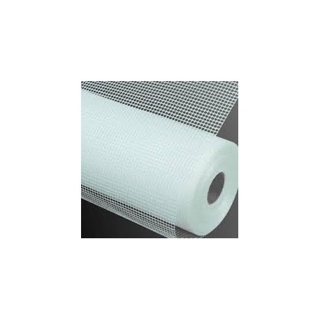 Malla fibra blanca 4x4x1000mm 50mt 