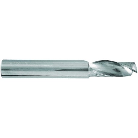 Fresa metal duro aluminio Ø4mm 1 labio 823297... TIVOLY