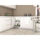 Emuca juego bandejas giratorias mueble de cocina, 180º, módulo 900 mm, Plástico, Blanco