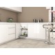 Emuca juego bandejas giratorias mueble de cocina, 180º, módulo 800 mm, Plástico, Blanco