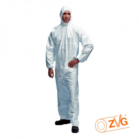 Buzo desechable Secutex Pro blanco tipo 5/6 cat. III talla L ZVG