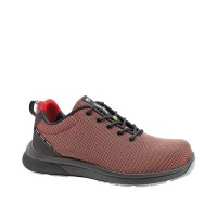 Zapatilla Forza Sporty S3 rojo ESD PANTER