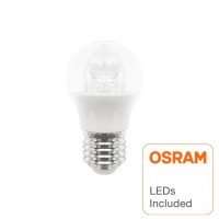 Bombilla led con lente 6w e27 g45 220º blanco neutro 4000k OSRAM