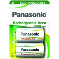 Pila recargable lr20 p20p-2/bp p3000mah (bl-2 pzs) PANASONIC