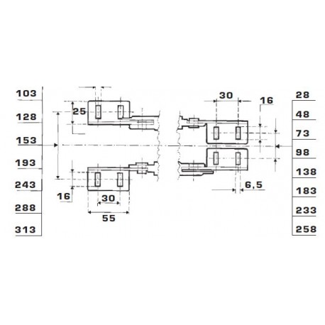 Enganche cadena portacable LC3200 par CONDUCTIX