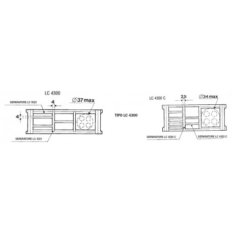 Enganche cadena portacable LC4300 CONDUCTIX