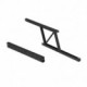 Emuca Juego de 2 mecanismos elevables para mesas de centro, Pintado negro, Acero