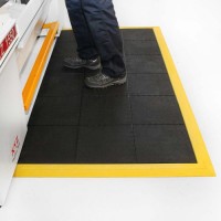 Alfombra antifatiga F350 0,9x0,90 metros Solid fatigue step FARU