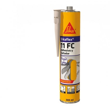 Sellador polimero Sikaflex-111 Stick & Seal 290ml blanco SIKA - Ferretería  Campollano