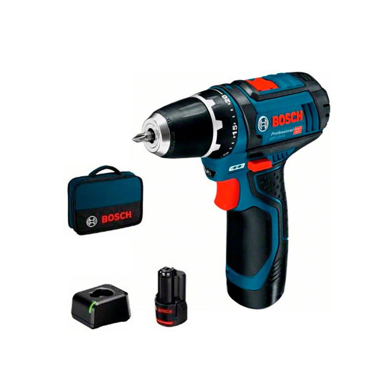 Atornillador batería GSR 12V-15 Professional BOSCH - Ferretería Campollano