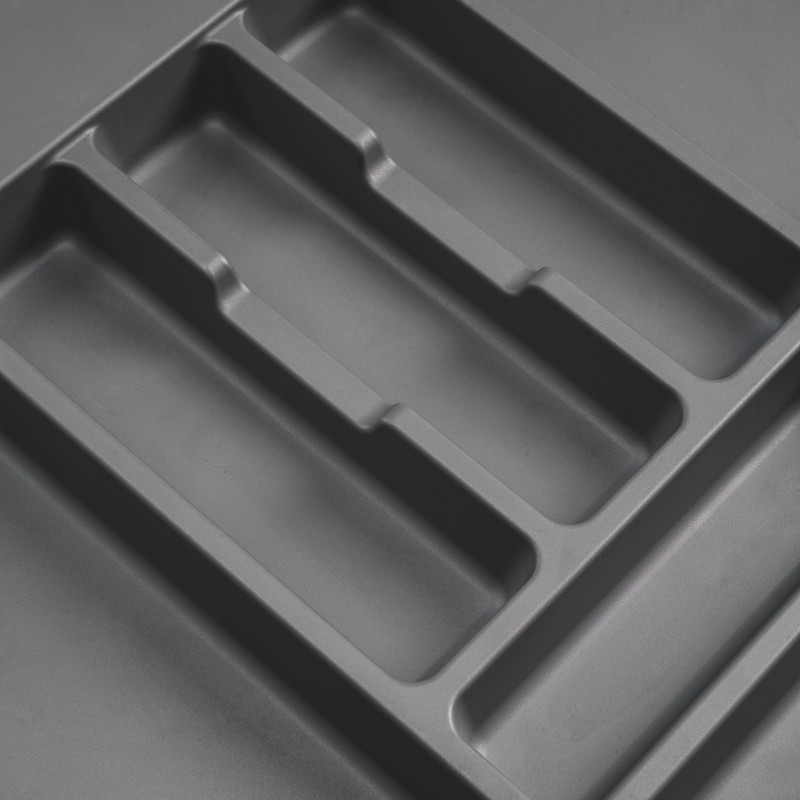 blanco Emuca Plástico Tablero: 16mm módulo 1.000 mm Cubertero para cajón de cocina Vertex/Concept 500 