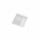 Emuca Cubertero Optima para cajón de cocina Vertex/Concept 500, módulo 500 mm, Tablero: 16mm, Plástico, blanco
