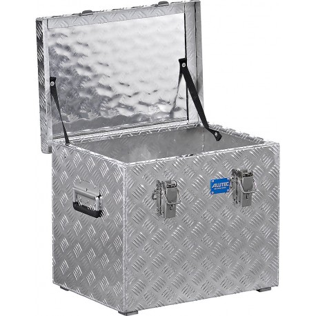 Caja aluminio B-70 70Lt/80Kg int 565x360x350 ext 595x390x380 ALUTEC