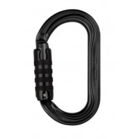 Mosqueton OK Triact-Lock negro PETZL